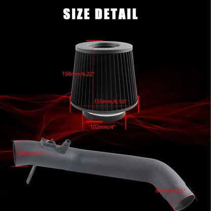 Solidspare Cold Air Intake System For BMW 12-15 335i/14-16 435i M235i /16 M2 N55 3.0L Turbo