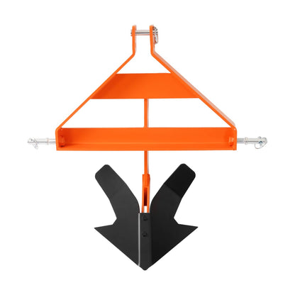 Solidspare Heavy Duty Steel  3-Point Quick Hitch Middle Buster For Category 1 Tractors