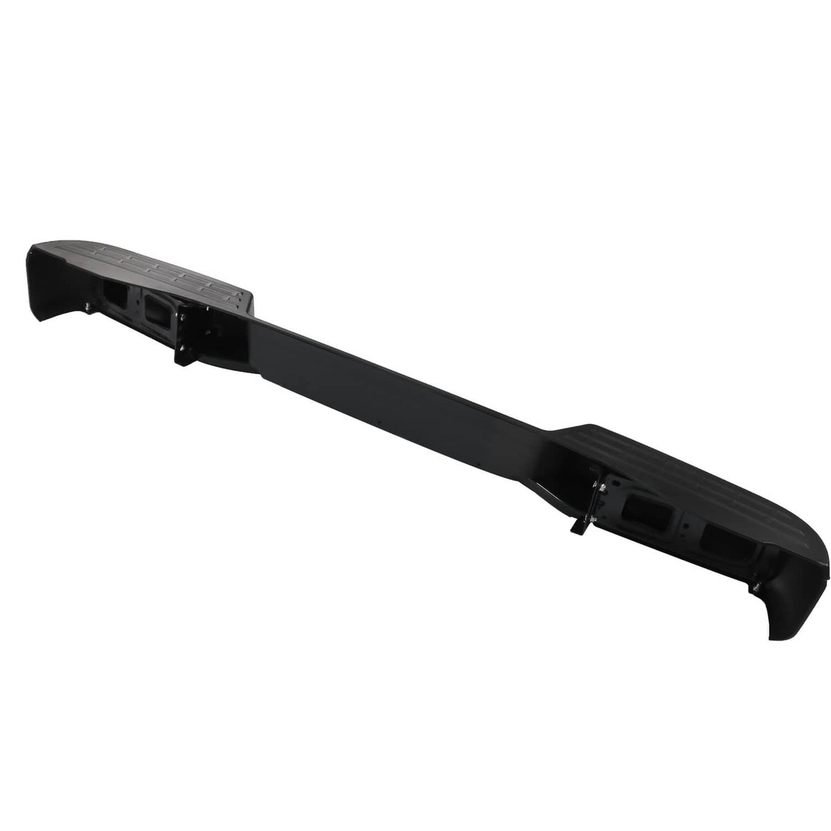 Solidspare Black Rear Step Bumper Assembly For Nissan NV1500 NV2500 NV3500 2012-2021 Steel