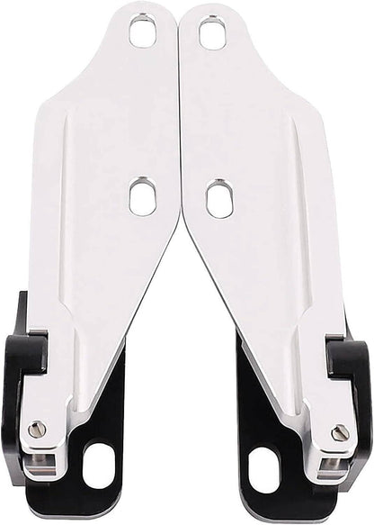 Solidspare Billet Aluminum Quick Release Hood Hinge Latch Set for 96-00 Honda Civic EK New