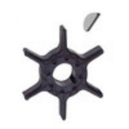 Solid Spare New Water Pump Repair Rubber Impeller with Key F15-06050000 For PARSUN 9.9 15 HP