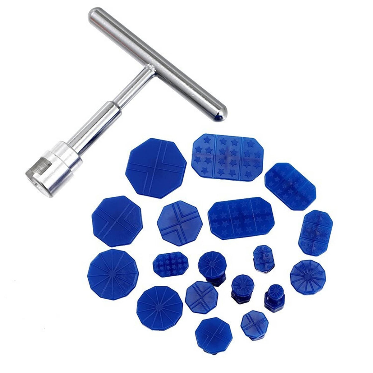 Solid Spare Car Dent Repair Tool Kit - Puller Set for Auto Body Dent Removal