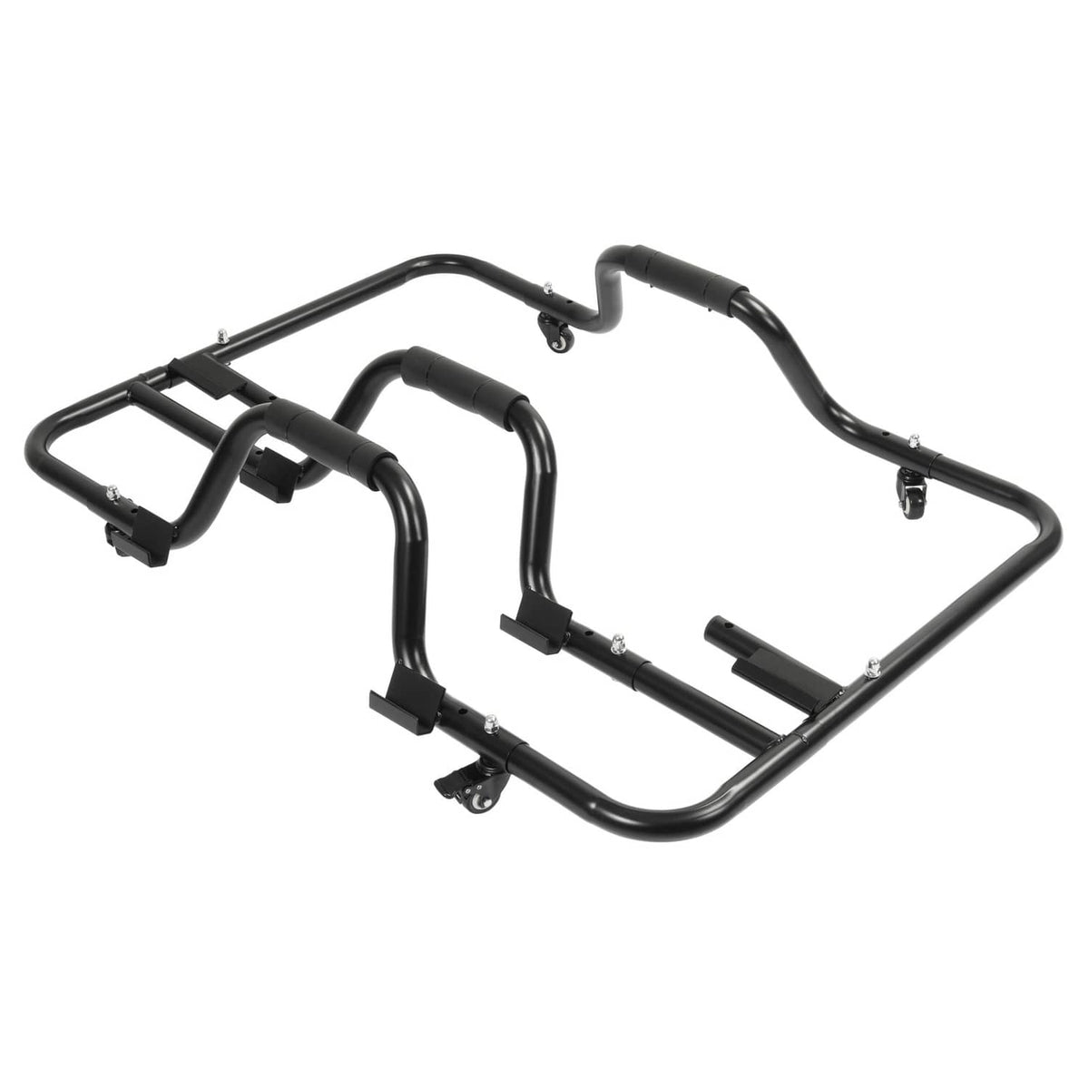 Solid Spare Hardtop Storage Rack For Jeep Wrangler CJ-7 YJ TJ JK JL 1976-2025 Powder Coated
