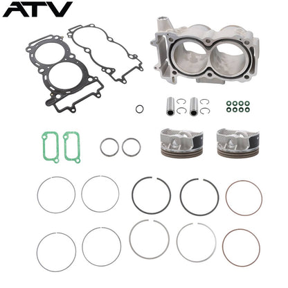 Solidspare 3022278 93mm Cylinder Gasket Rebuild Kit For Polaris RZR XP 900 2013-2014