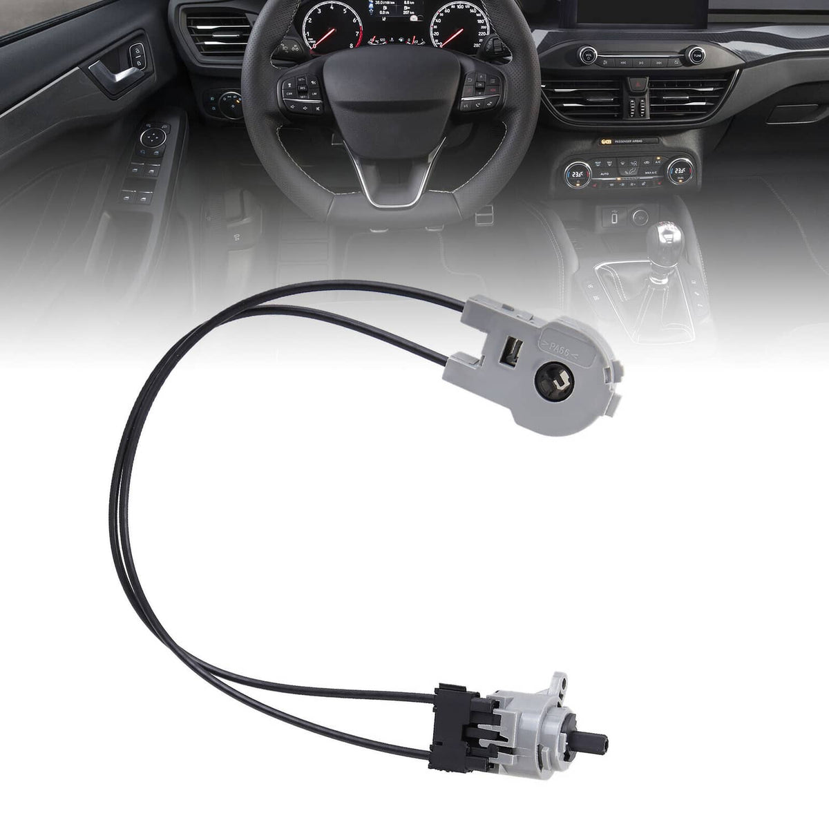 Solidspare For 2000-2007 Ford Focus A/C Vent Floor Defrost Heater Cable Control Switch