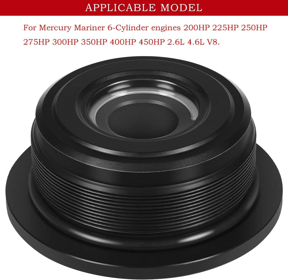 Solid Spare 8M0118299 896157A01 Verado Trim Cap Seal For Mercury Mariner 200-450HP 6 Cyl. V8