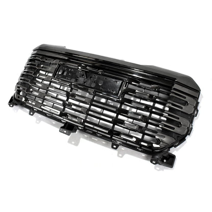 For 2022-2024 GMC Sierra 1500 Denali Black Chrome Front Bumper Grille Grill