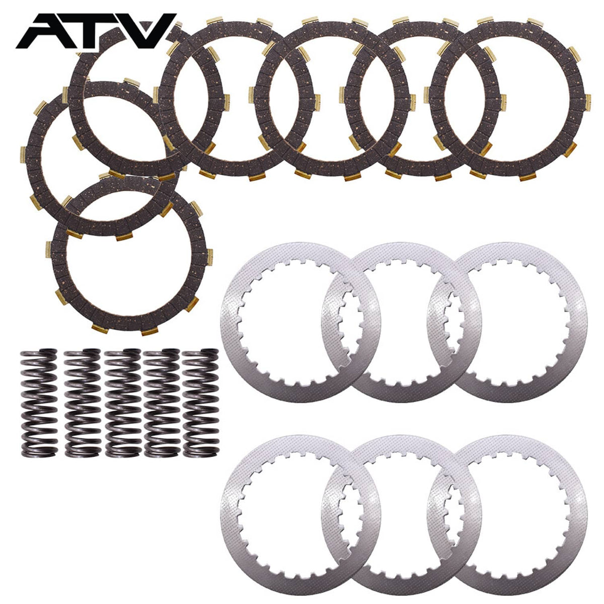 Solidspare Generic Heavy Duty Springs Clutch Kit For Honda Sportrax 400 400EX 2x4 99-08