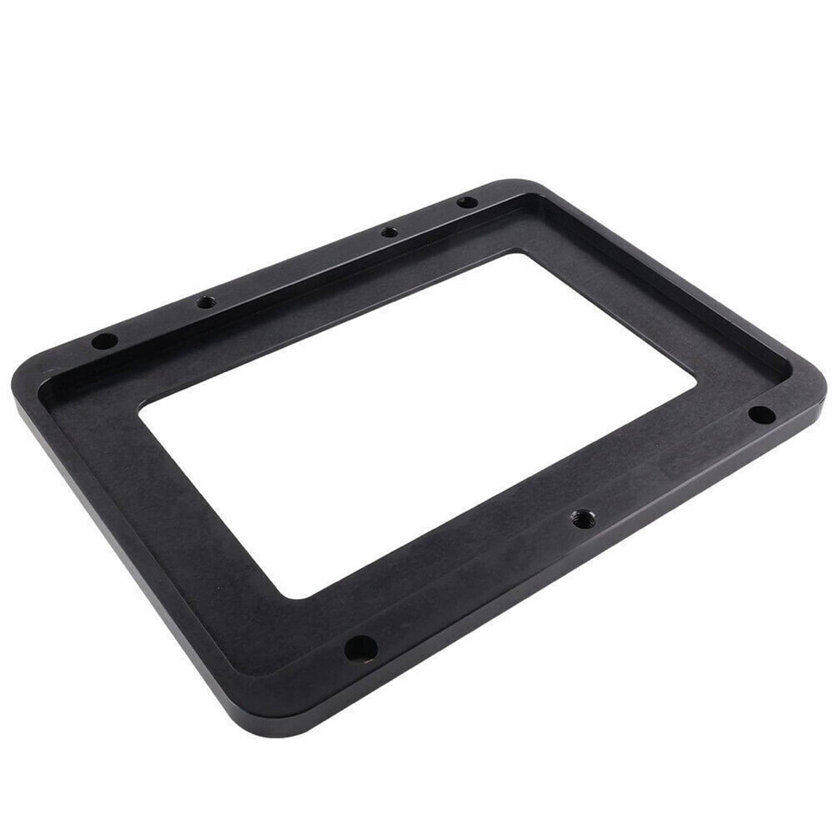 Solidspare Aluminum Billet Battery Tray Hold Down Trunk Relocation Box Racing Mount Black
