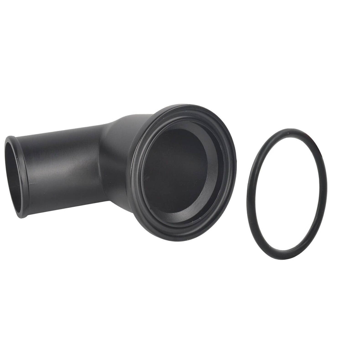 Solidspare Black 15° Swivel Water Neck Thermostat Housing For SBC BBC Chevy 327 350 396 454