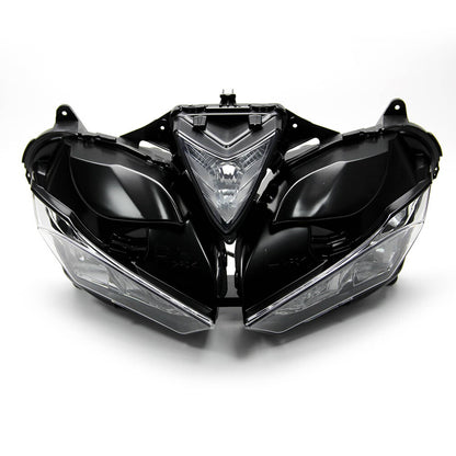 Solidspare Headlight Assembly Clear for Yamaha YZF-R3 YZFR3 2013 2014 2015 2016 2017 2018