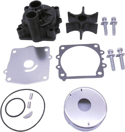 Solid Spare New Water Pump Impeller Kit Replaces Yamaha 6E5-W0078-A1-00 6E5-W0078-01 18-3373