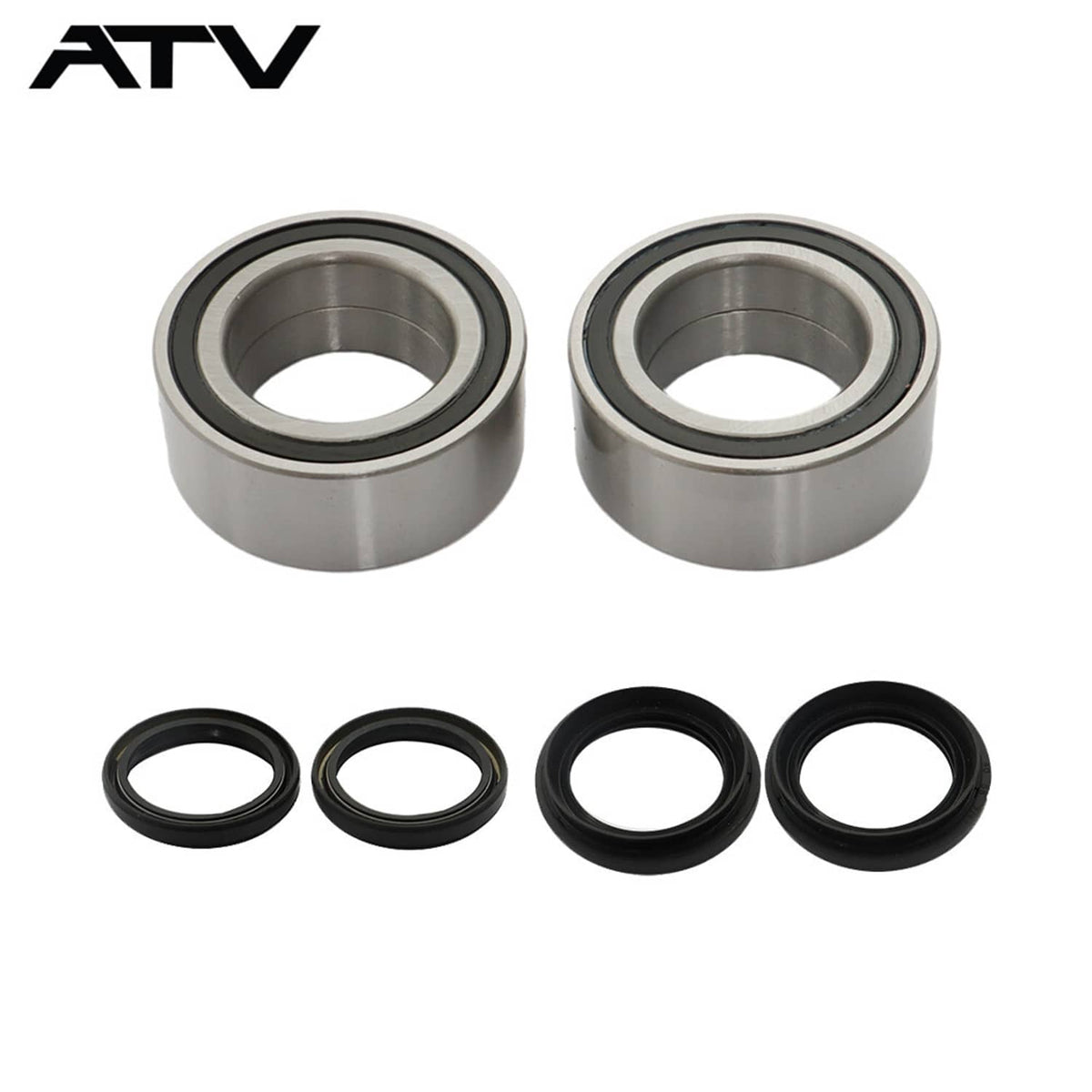 Solidspare Both Front Wheel Bearing Seal Kits For Honda Rancher 350 4x4 & Rancher 400 4x4
