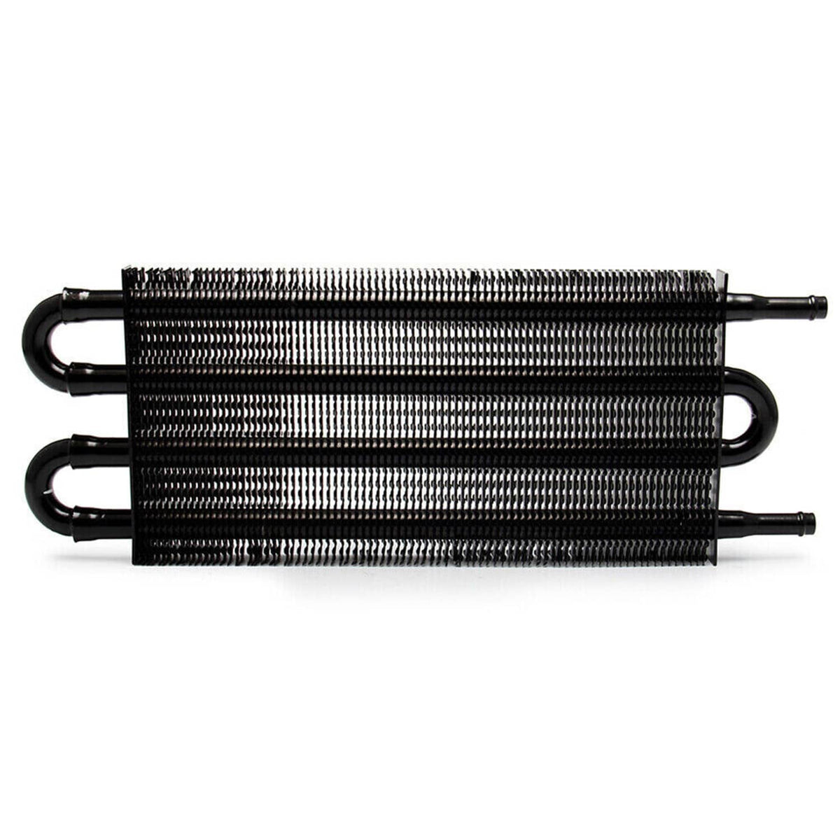 Solidspare 4 Row Remote Transmission Oil Cooler Auto-Manual Radiator Converter Universal