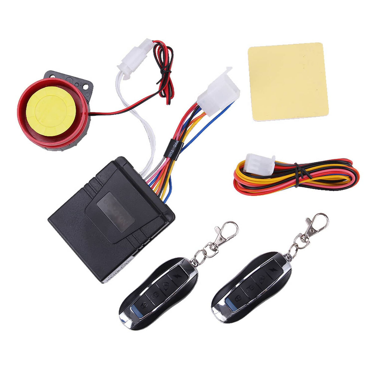 Solidspare US Racing Scooter Security Alarm System Anti-theft Remote Control Engine Start