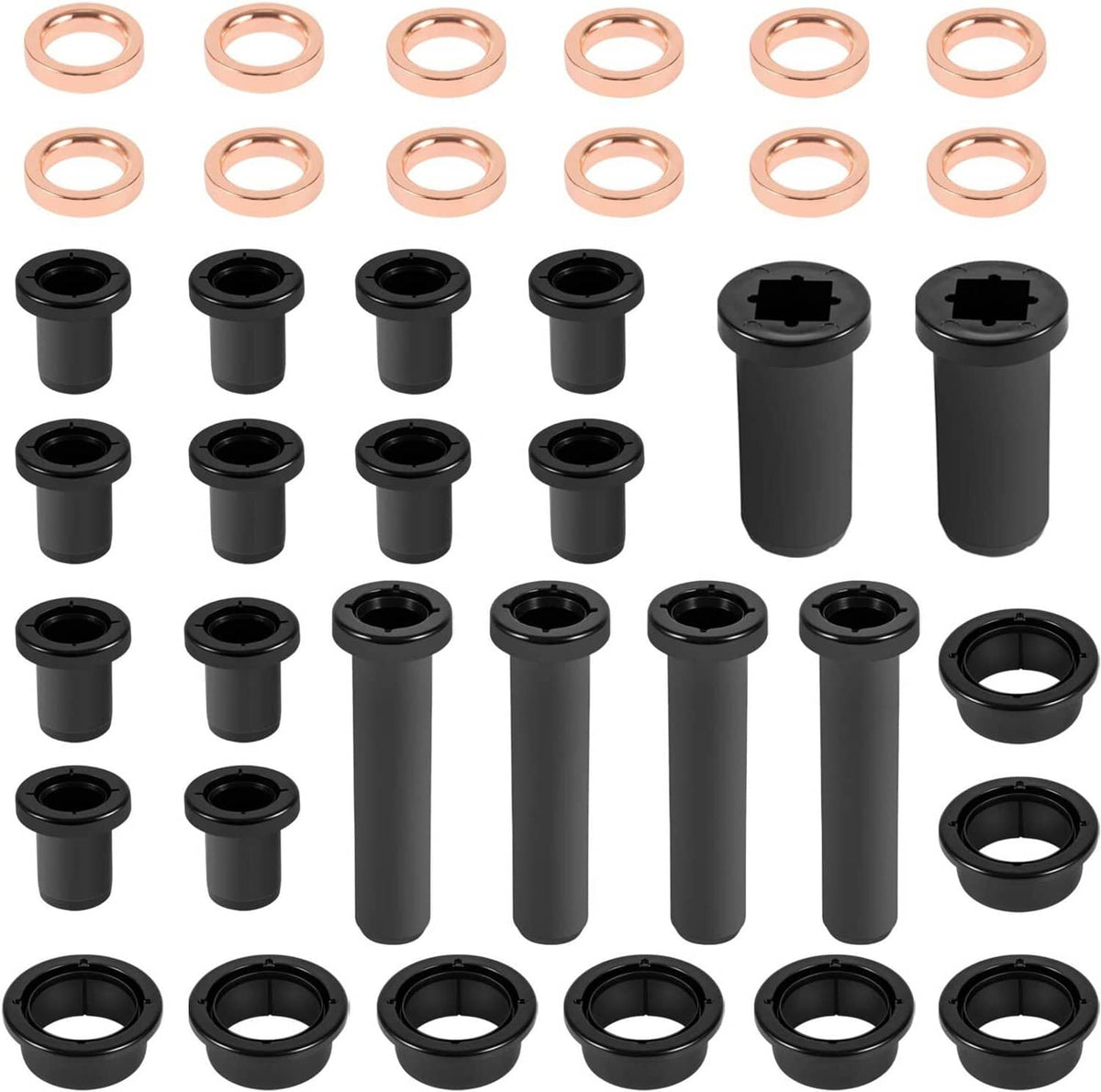 Solid Spare Rear Suspension A-Arm Bushing Kit for Polaris Sportsman 500 RSE 400 4x4 700