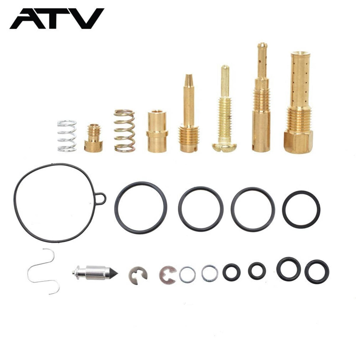 Solidspare Generic For Honda 1999-2006 TRX90 TRX 90 Full Carburetor Carb Rebuild Kit US