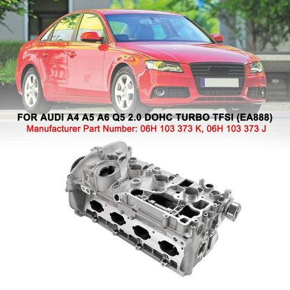 Solidspare EA888 Cylinder Head Assembly For Audi A4 A5 A6 CAEA CAEB CPMB CAED 06H103373J