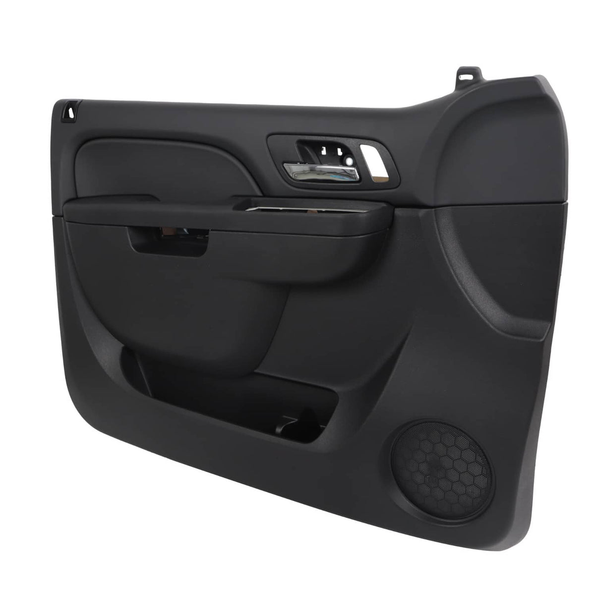 Solidspare Interior Front Door Trim Panel Driver Side 84127285 For GM Ebony 2010-2014 Black