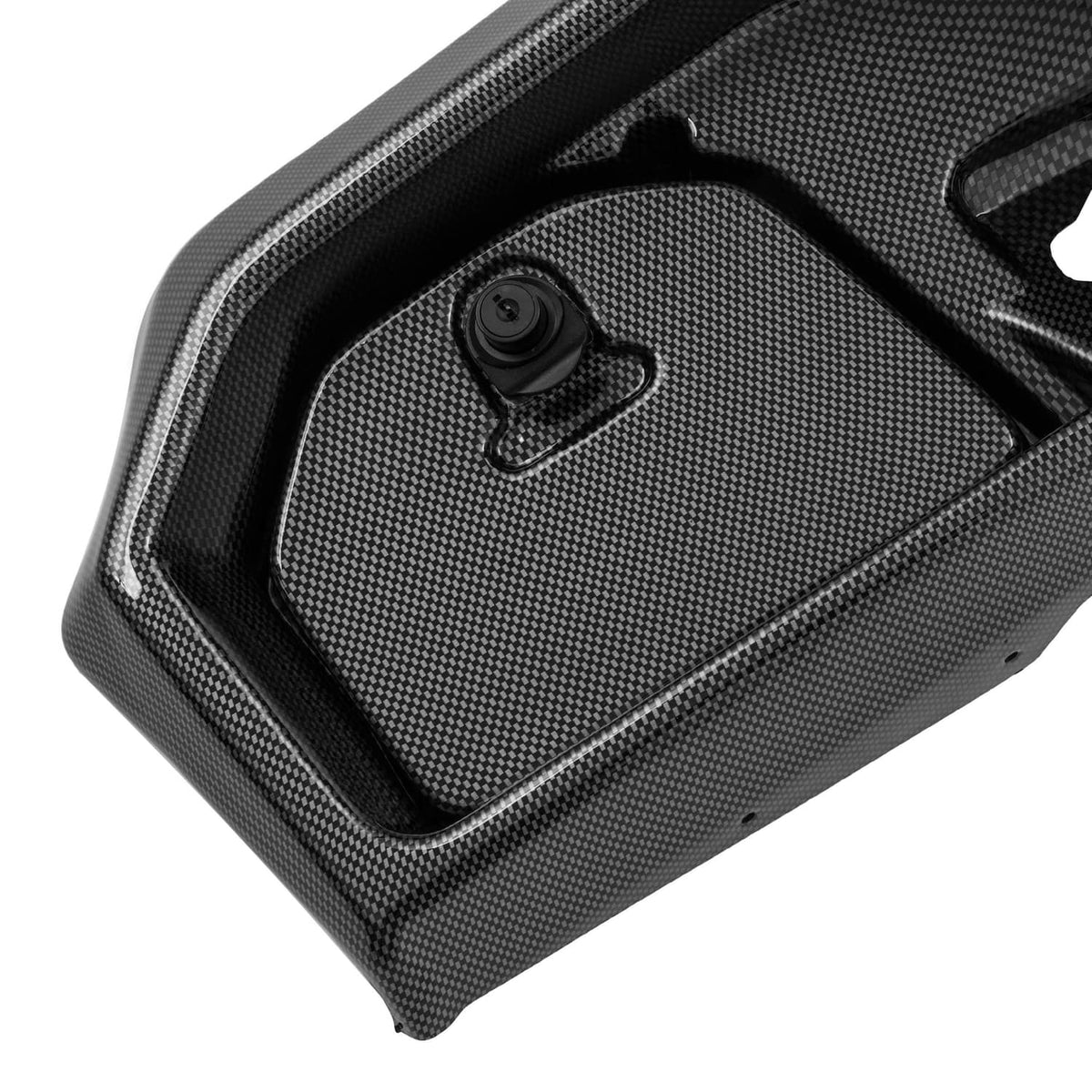 Solidspare For Yamaha Drive2 Drive 2 2017-up Golf Cart Carbon Fiber Style Dash Cover W/Keys