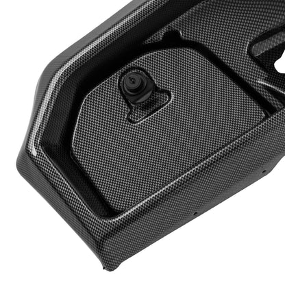 Solidspare For Yamaha Drive2 Drive 2 2017-up Golf Cart Carbon Fiber Style Dash Cover W/Keys