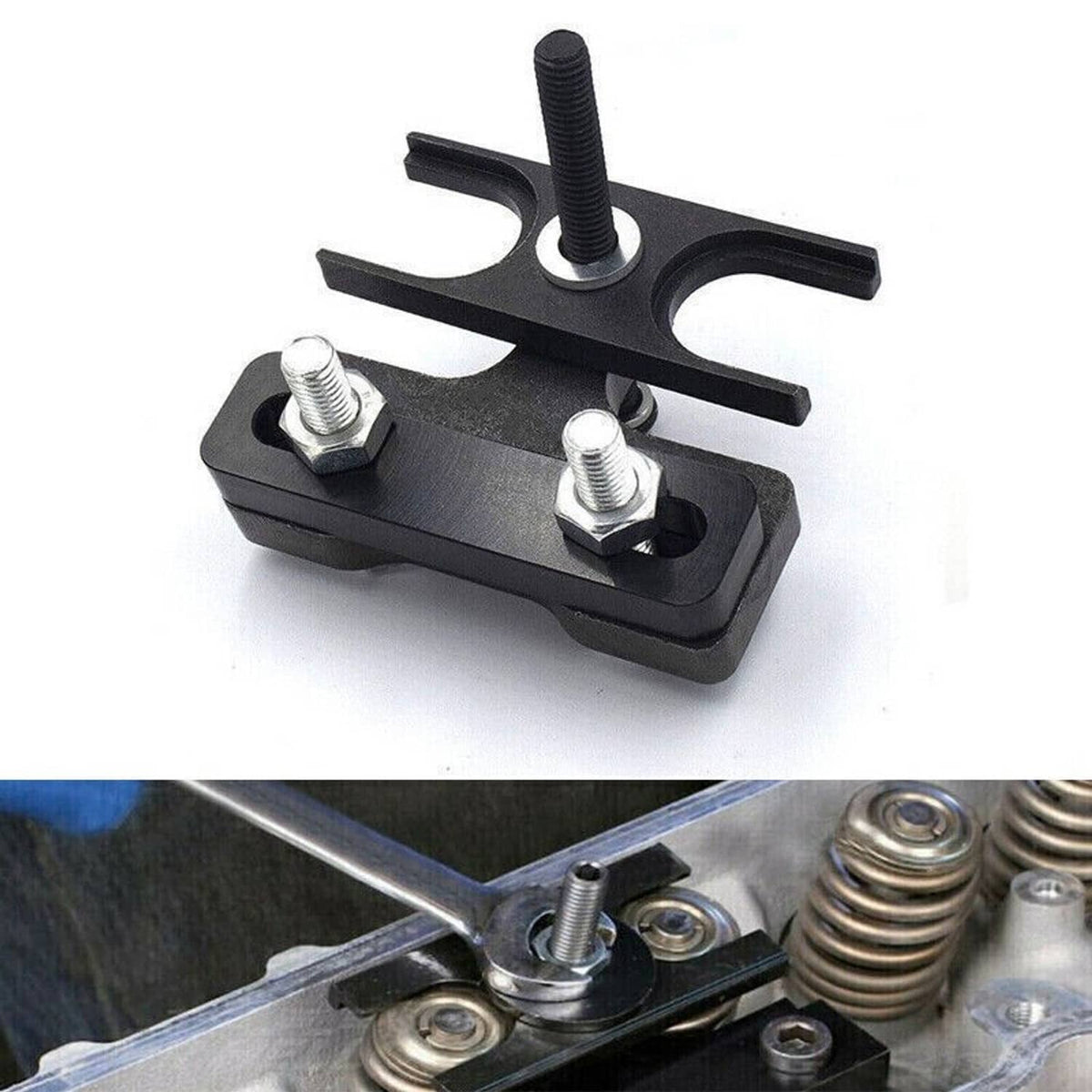Solidspare For GM Chevy LS LS1 Engine Valve Spring Compressor & Air Valve Holding Hose Tool
