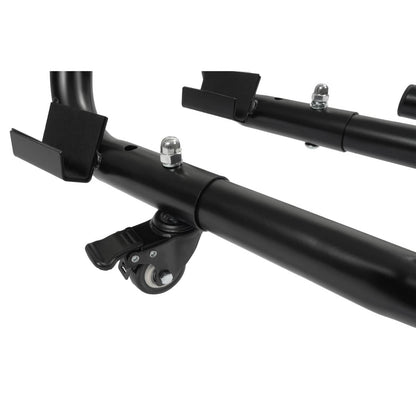 Solid Spare Hardtop Storage Rack For Jeep Wrangler CJ-7 YJ TJ JK JL 1976-2025 Powder Coated