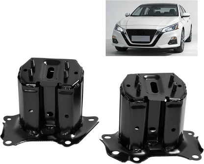 Solidspare Pair For Nissan Altima 2019-2021 Bumper Reinforcement Bracket Driver & Passenger