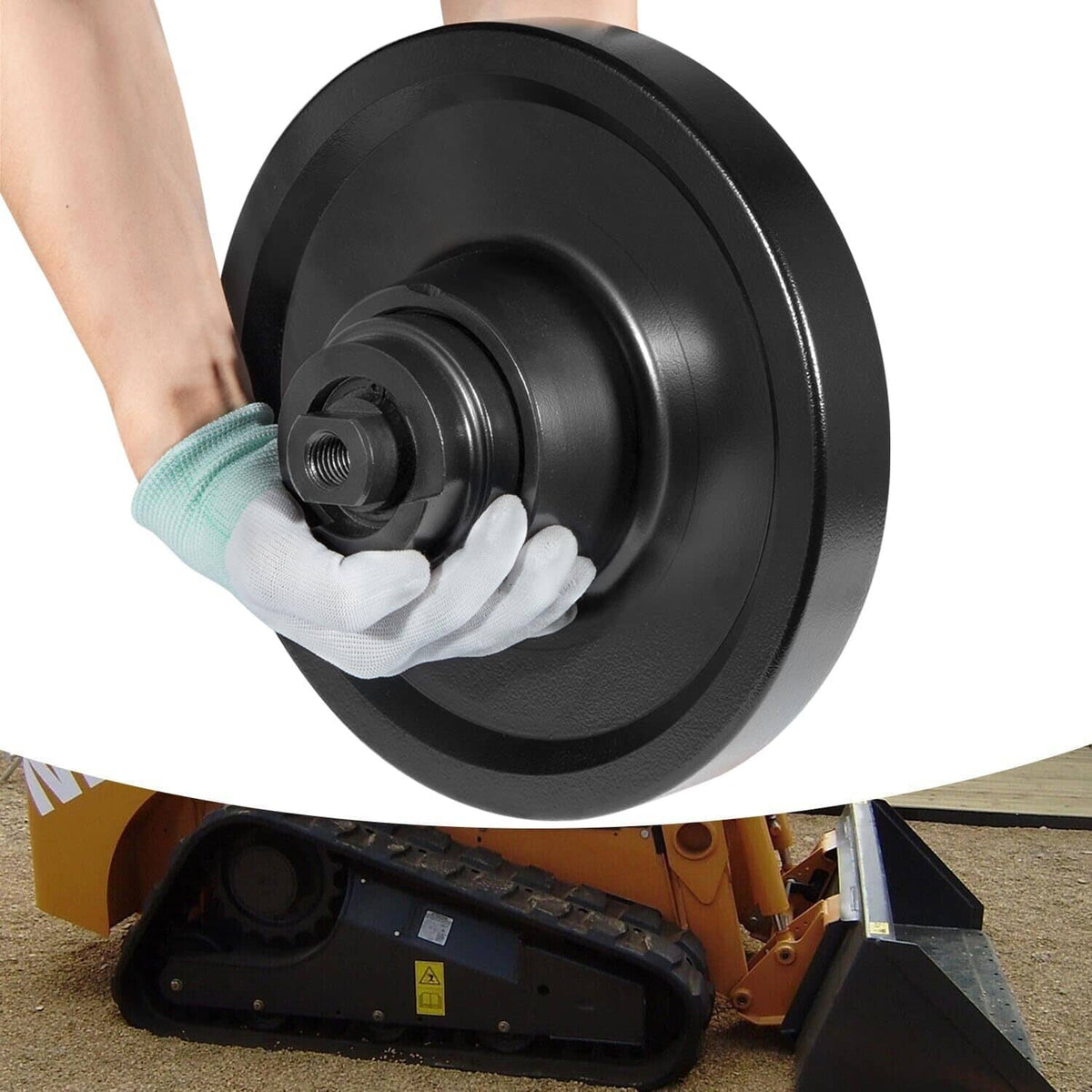 Solid Spare 87480413 Rear Idler Wheel for Case 420CT 440CT 445CT 450CT TR270 TR320 TV380