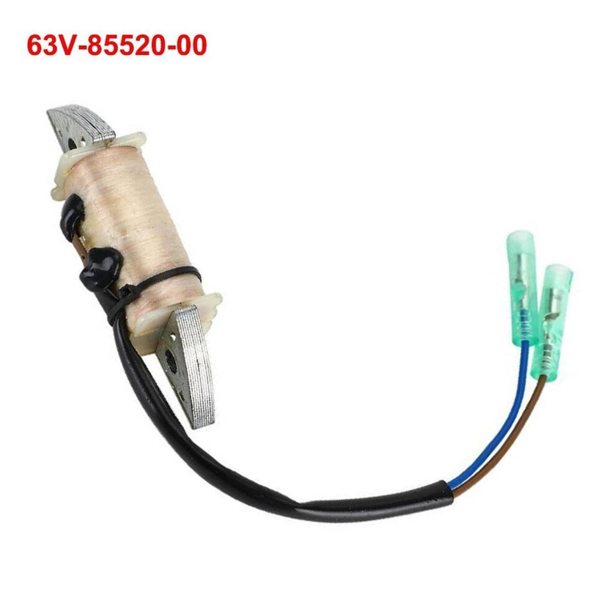 Solid Spare Charge Coil For Yamaha Outboard Motor 9.9HP 15HP 2-Stroke 1996-2009 63V-85520-00