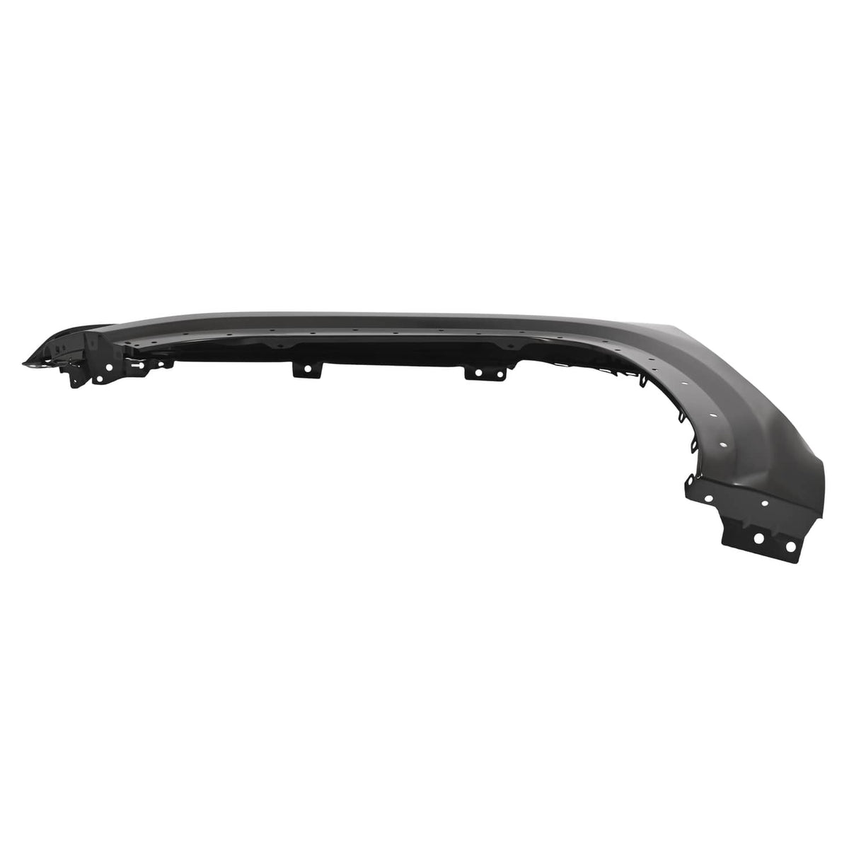 Solid Spare For GMC Sierra 1500 2019-23 Electrophoresis Black Front Fender Left Driver Side