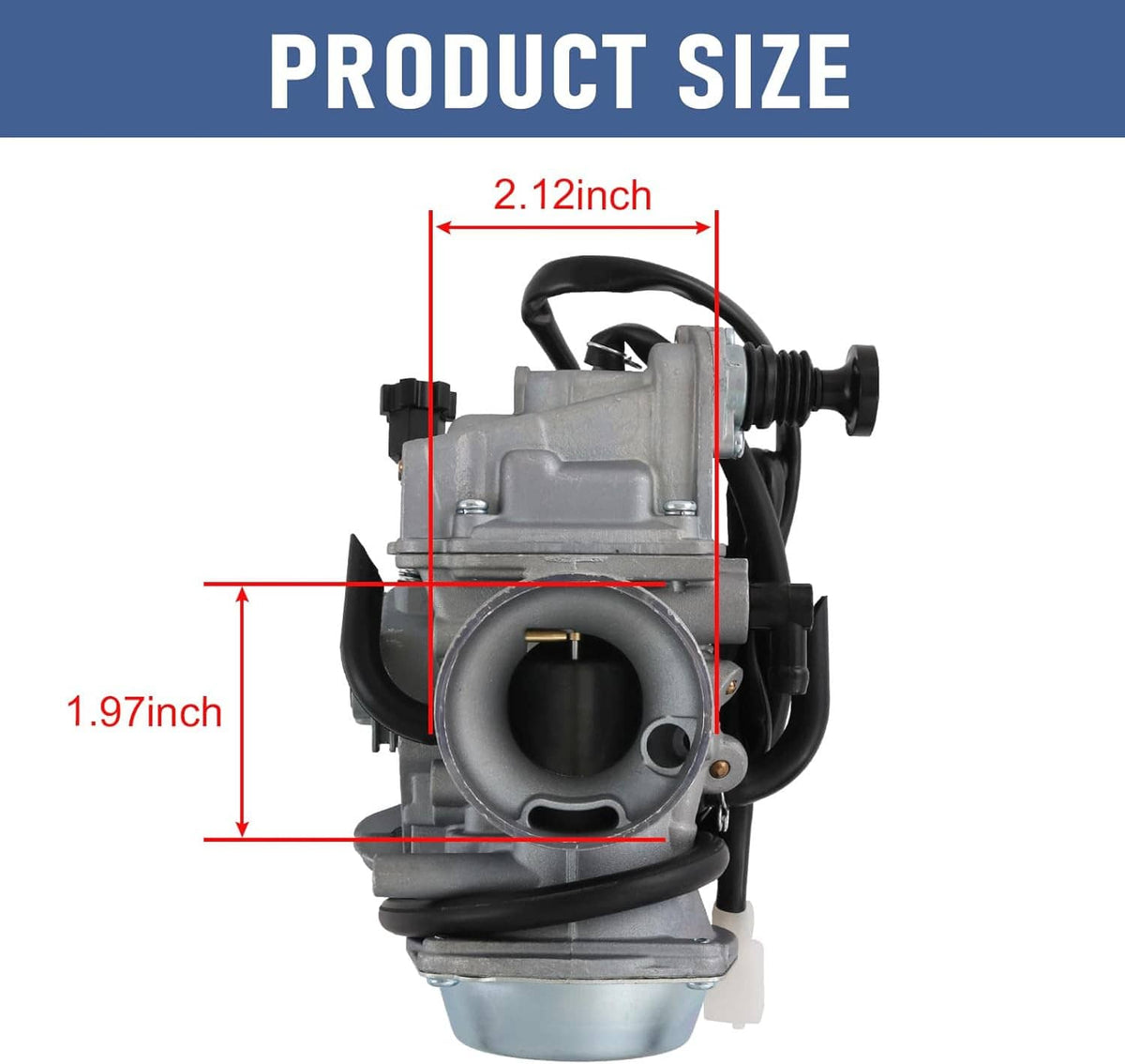 Solidspare Carburetor Kit fit for 2000-2006 Honda Rancher 350 TRX 350 FM / TM / TE/FE