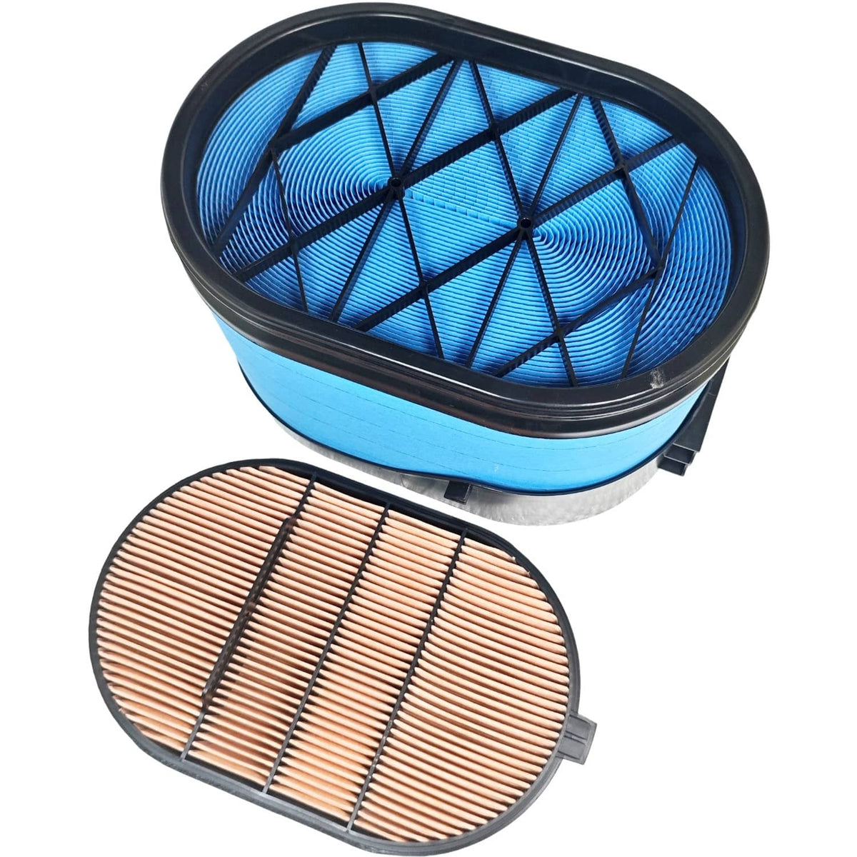 Solid Spare P608667 P607557 Air Filter Kit Fit for New Holland T9.580 T9.600 T9.615 T9.645