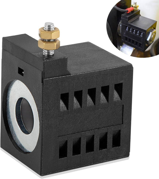 Solid Spare SPX Fenner Stone Deltrol EF-1082 10196-61 Solenoid Coil 12V DC 16W Single Stud