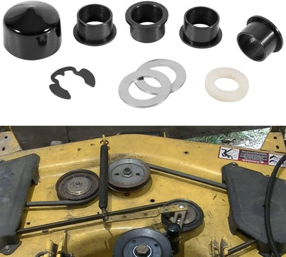 Solid Spare AM124509 Double Idler Arm Bushing Seal Cap & Hardware Rebuild Kit for John Deere