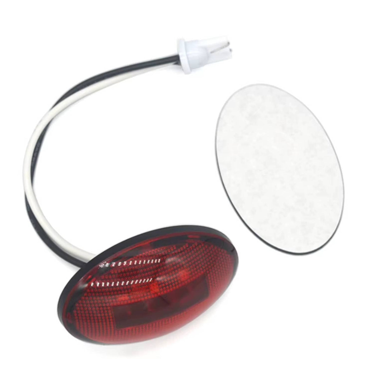Solid Spare For 1999-2010 Ford F350 F450 Amber/Red Side Fender Marker Dually Bed LED Light