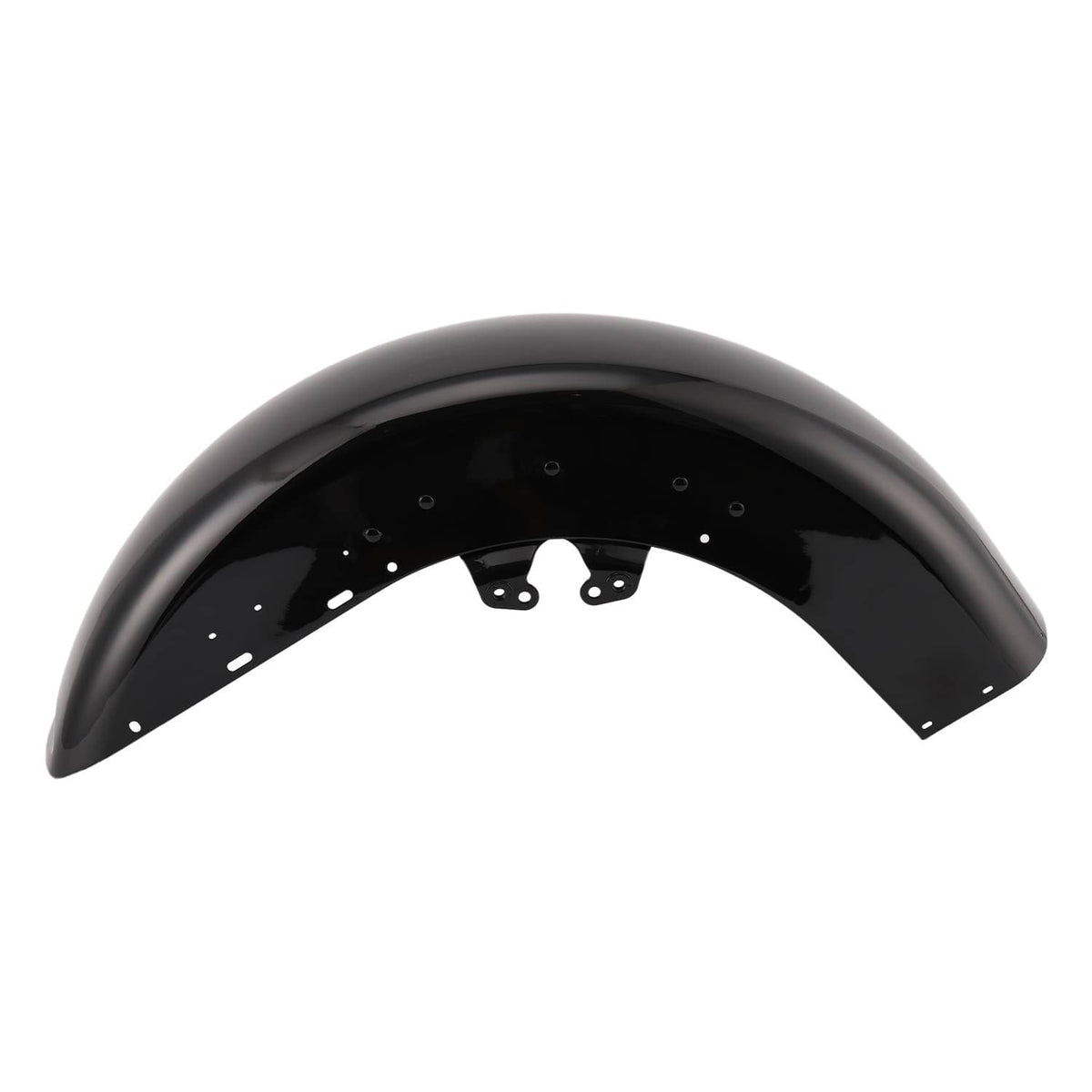 Solidspare Steel Wrap Front Fender Vivid Black For Harley Touring Street Road Glide 14-24