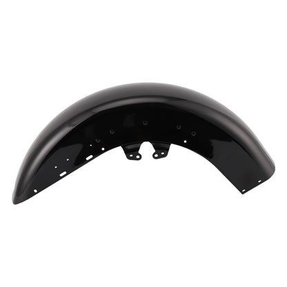 Solidspare Steel Wrap Front Fender Vivid Black For Harley Touring Street Road Glide 14-24