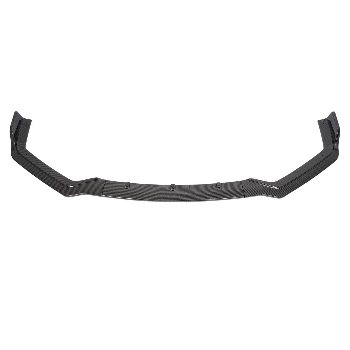 Solid Spare For Infiniti Q50 Sport 2018-2023 Carbon Fiber Front Bumper Lip Spoiler Splitter