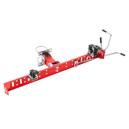 Solidspare Red Trimmer Rack Enhancing safety For lawn Mower 1"-2" Roll Bar Trimmer Holder