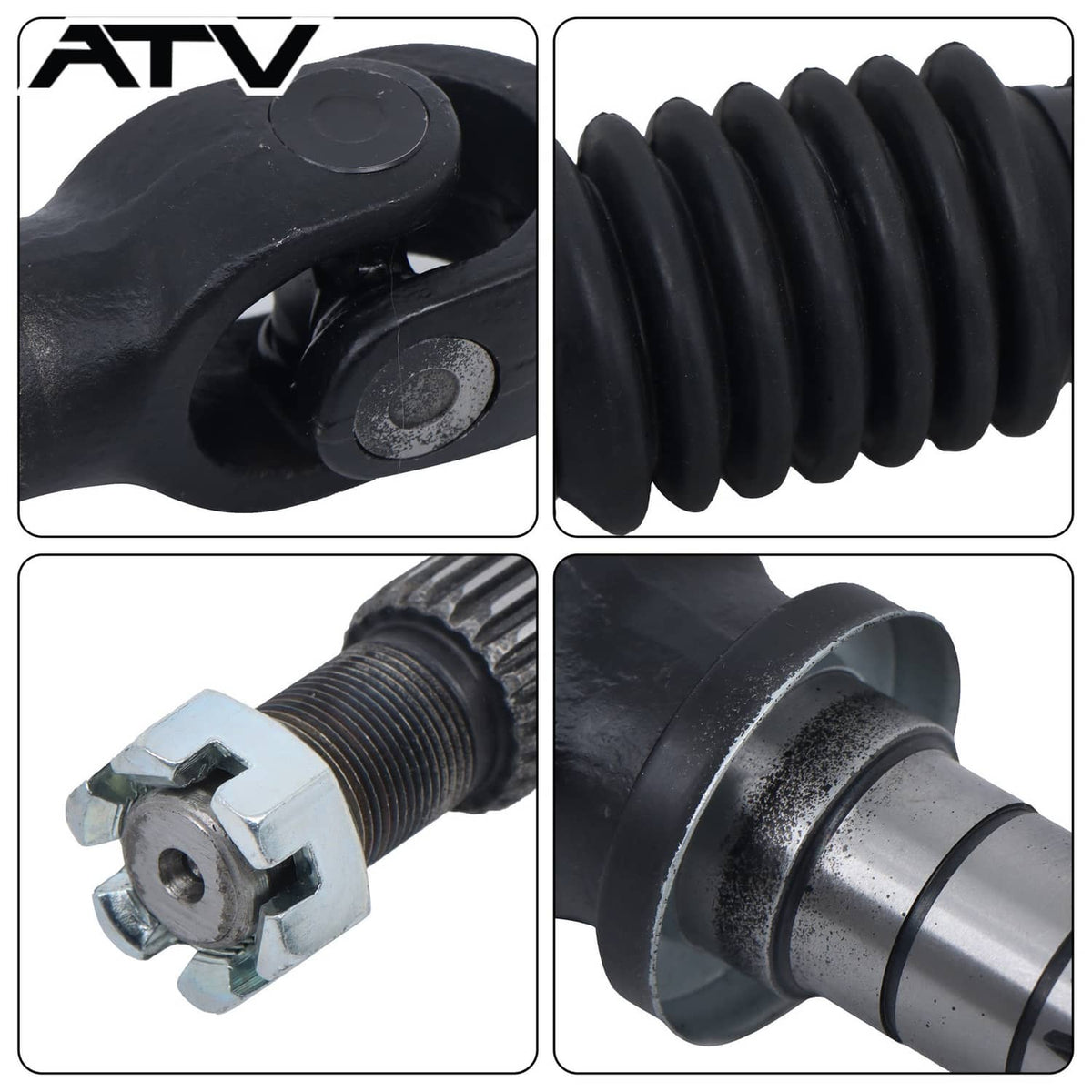 Solidspare Rear Left/Right CV Axle K7711-12334 For Kubota RTV 900 1100 1140 All Years ATV