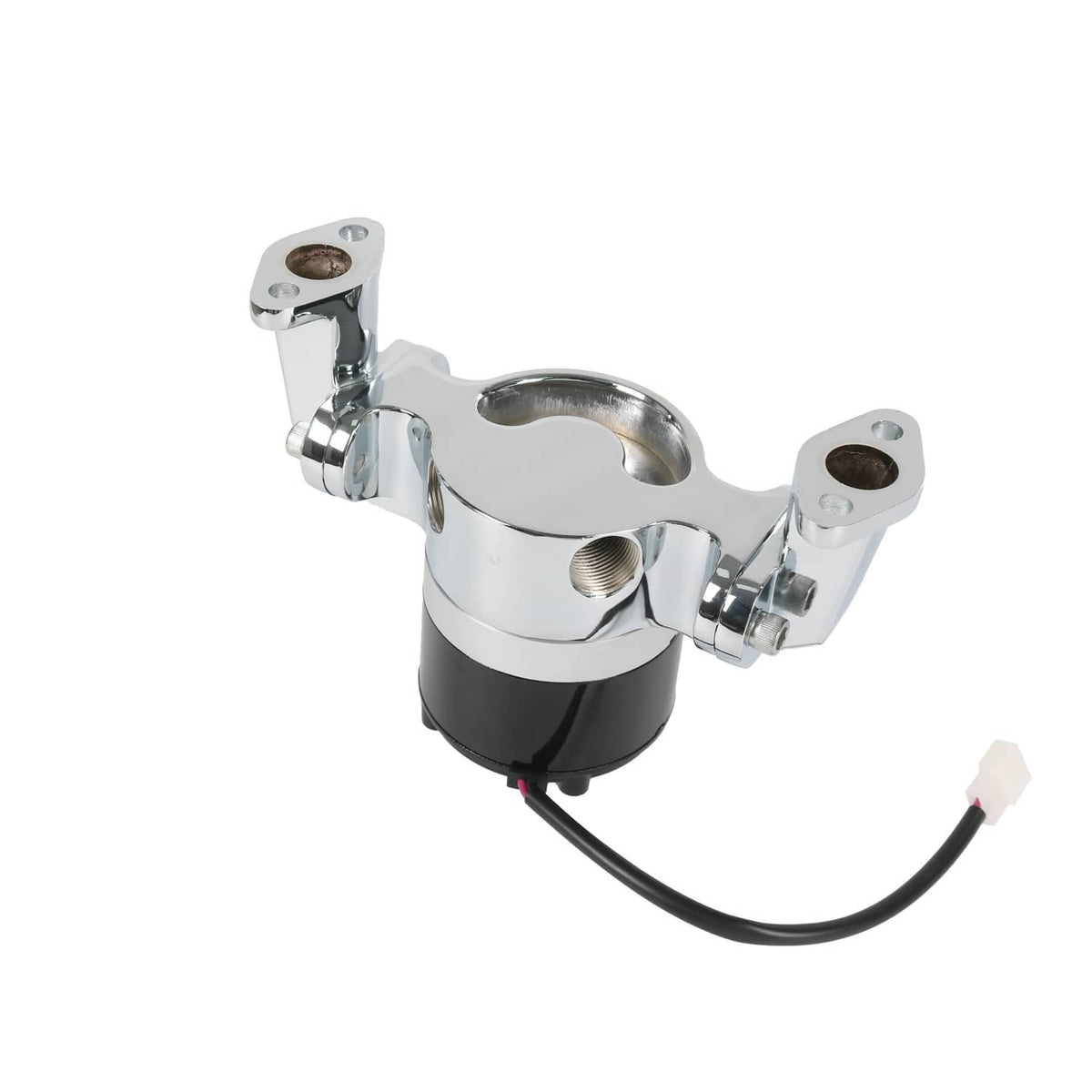 Solidspare Chrome High Flow Electric Water Pump for SBC Small Block Chevy 283 327 350 400