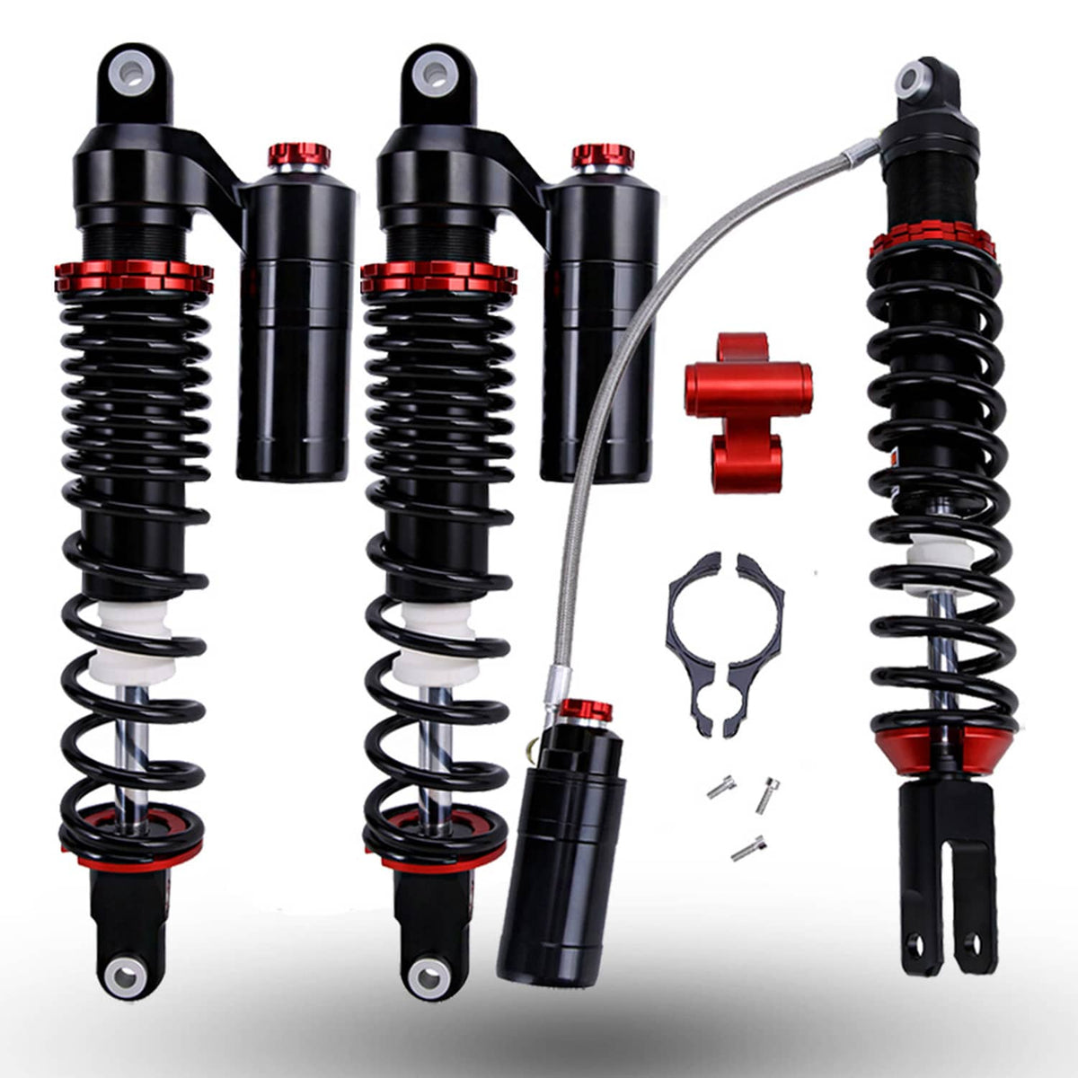 Solidspare Full Set Shock Absorbers Suspensions For Yamaha YFZ 450 YFZ450 2004-2013 ATV