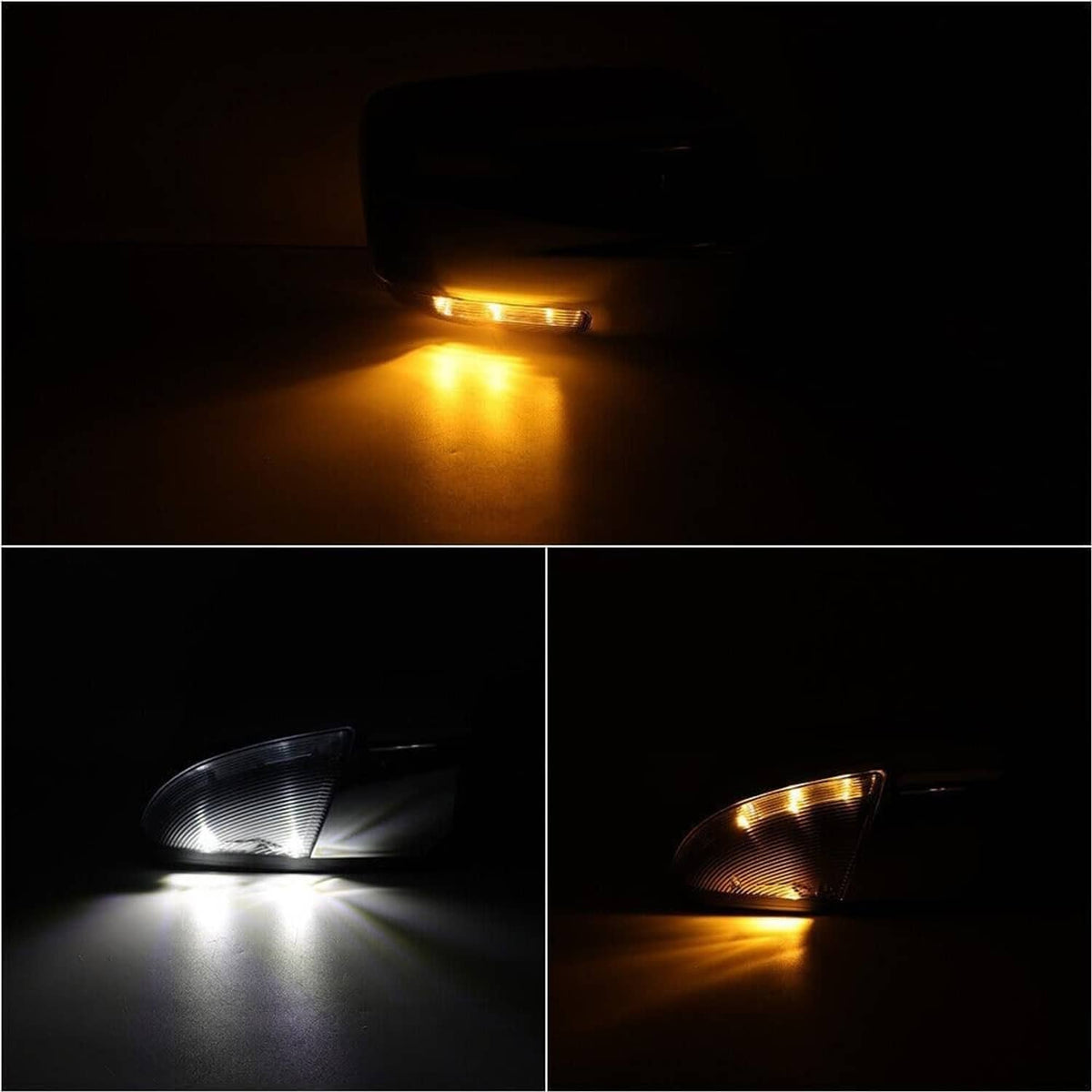 Solidspare For 2013-19 Dodge Ram 1500 Chrome Power Folding Heated Right Mirror & LED Signal
