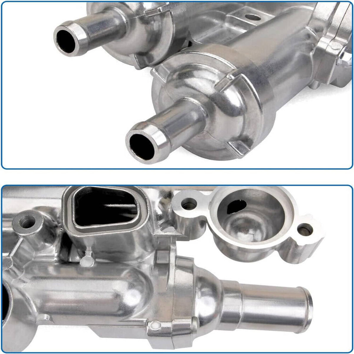 Solidspare Aluminum Thermostat Housing Assy for Chrysler Sebring 200 Dodge Journey Avenger