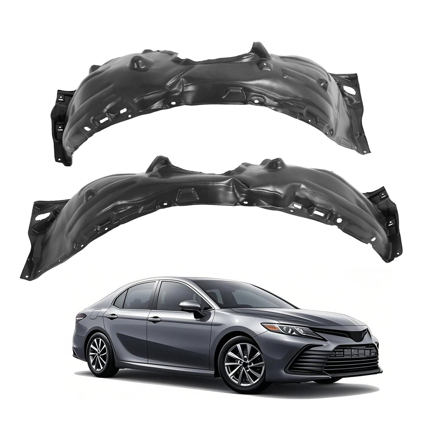 For 2018 2019 2020-2024 Toyota Camry SE XSE Left & Right Side Fender Liner PAIR