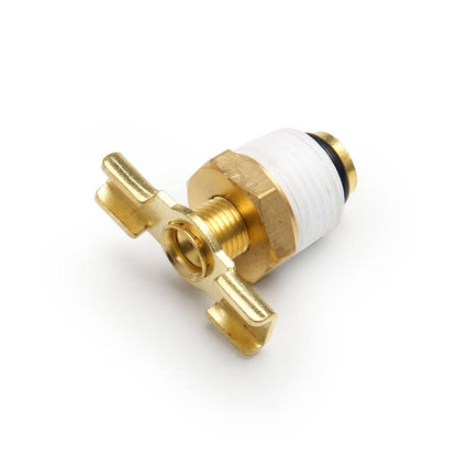 Solidspare 10AN Oil Catch Can Reservoir Tank 2 Port Dual Breather Filter Baffled +10FT Hose