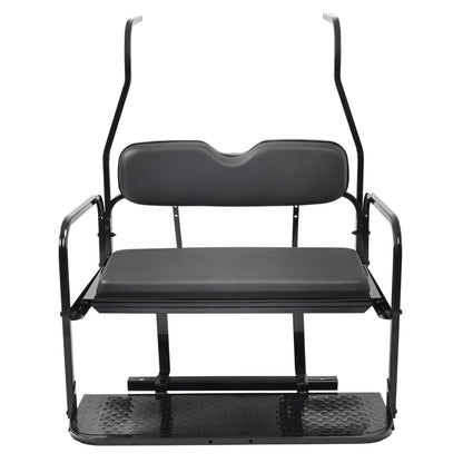 Solidspare For 2000-2013 Club Car DS Golf Cart Flip Folding Rear Seat Kit Back Seat