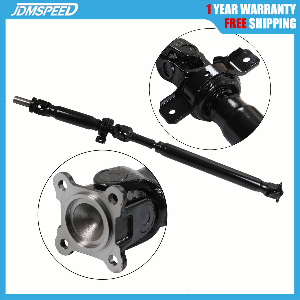 Solidspare New Rear Driveshaft Prop Shaft Assembly For 2007-2008 Kia Sorento Base EX LX RWD