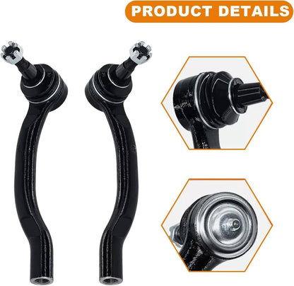Solidspare For 2007-2013 Nissan Altima Front Lower Control Arm Ball Joints Tie Rod Sway Bar